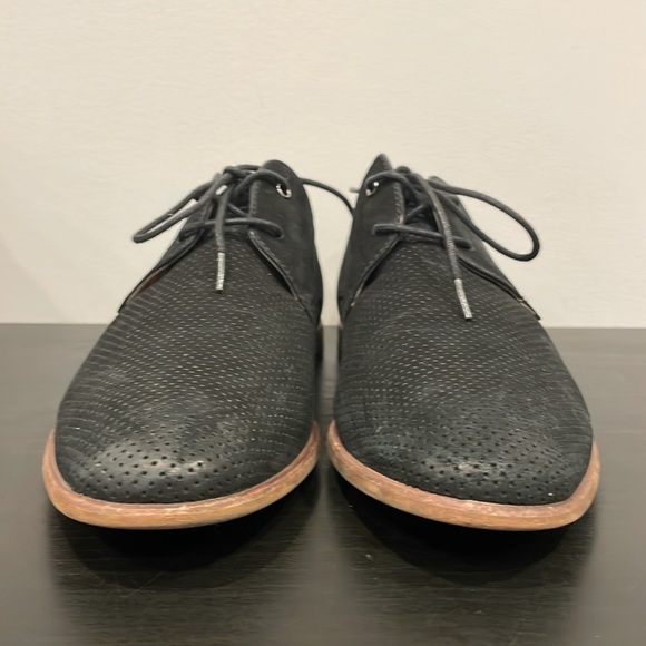 ALDO Mens Formal Shoes Black Ogeaire size 7 - Picture 2 of 11